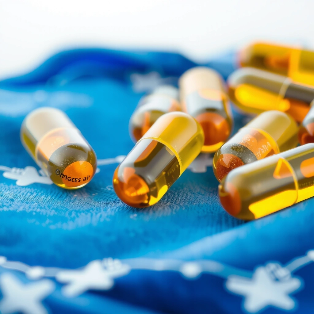 Ulei de pește Omega-3 capsule